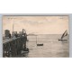 MAR DEL PLATA EL MUELLE ANTIGUA TARJETA POSTAL